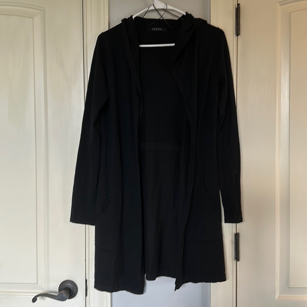 Cyrus Hooded Cardigan NWOT